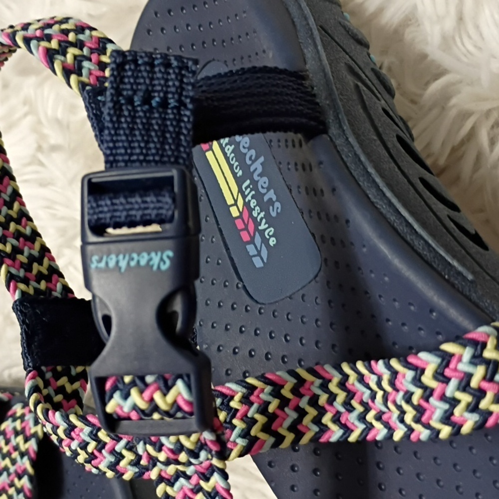 Skechers Reggae Adore You Women's Sz 6.5 Sandals 🆕🩴 - Picture 6 of 7